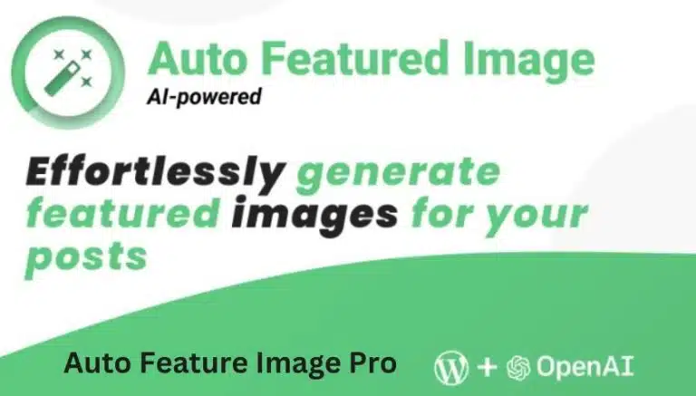 Auto Feature Image Pro