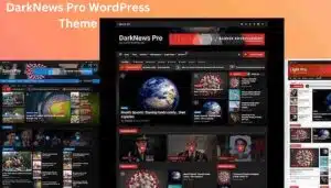 DarkNews Pro WordPress Theme