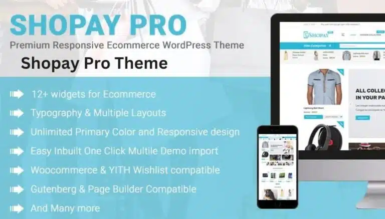 Shopay Pro Theme Lifetime