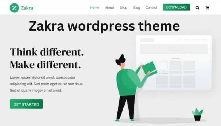 Zakra wordpress theme